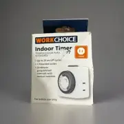 WORKCHOICE 3" Indoor Grounded Outlet Timer Programmable
