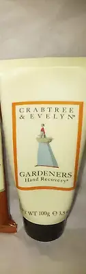 Crabtree evelyn gardeners hand recovery cream moisturizer 3.5 oz new no seal