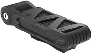 Voxom FC001BK-VX Foldylock Compact Folding Lock, Black, 85cm