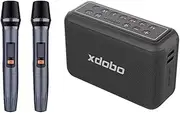 X8 Pro 120W High Power Portable IPX5 Grade TWS Wirel o BT 5.2 Home Desktop Speaker Support AUX, TF Card, USB, Microphone Input Black Mark Plate