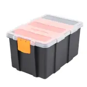 F-156D Portable Plastic Tool Parts Box Suitcase Electrician Tool Box9979