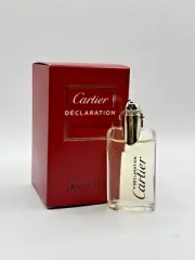 CARITER DECLARATION BY CARTIER 4ML MINI EDT SPLASH (NEW WITH BOX)