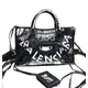 Balenciaga Classic City 中款 431621 Graffiti 羊皮塗鴉機車包