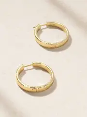[Octavia Elizabeth] Octavia Elizabeth - Yana Jumbo 18-karat Recycled Gold Hoop Earrings - One size One size Gold