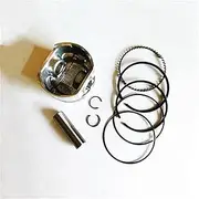 Yurefax EX13 Piston Kit 58mm, for Subaru,for Robin, EX13 EX13D 4.5HP 4 Stroke Engine Motor Water Pump Ring Pin Clip Assembly Replacement Garden Machinery Needle Bearing Kit