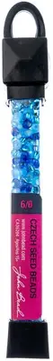 3 Pack John Bead Czech Seed Beads 24g-6/0 Aqua Mix 63210001-0084