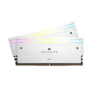 Corsair Dominator Titanium Rgb 64Gb 2X32Gb Ddr5 Dram Memory White