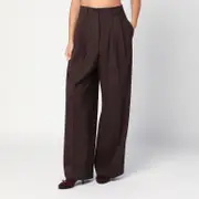 [P.A.R.O.S.H.] Brown palazzo trousers M Brown