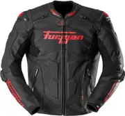 Furygan Raptor Evo 3, leather jacket , color: Black/Red , size: M