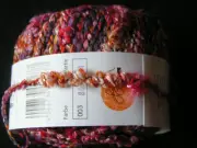 GGH "CHICLANA" Nubby Novelty Yarn Color#3 Red/Pinks