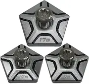 [U-nique] Set of 3pcs Golf Weight with Screws for King Cobra F8 Driver 7g 12g 17g