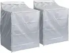 Premium 2-Pack Washer and Dryer Covers for Top-Load & Front-Load Machines