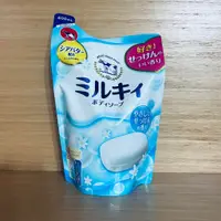 在飛比找蝦皮購物優惠-[全新]牛乳石鹼牛乳精華沐浴乳補充包(清新皂香)400ml