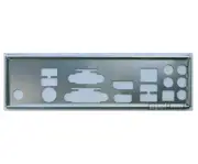 OEM I/O Shield For ASRock AM1H-ITX Motherboard Backplate IO