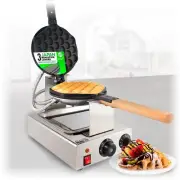 BUBBLE WAFFLE MAKER MACHINE "NP-547" Professional Non-Stick 110V for EGG BUBBLE