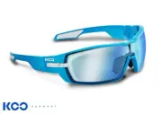 Kask KOO Open Light Blue Cycling Bike Sunglasses Super Blue + Clear Lenses New