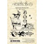 Graphic 45 Charmed Collection CHOOSE Die-Cut Assortment, Stamp Set ~ Retired