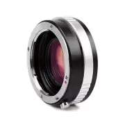 Lens Adapter Focal Reducer Speedbooster for Nikon G Lens to EF-M M50 M200 Camera