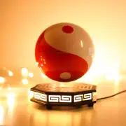 Touhou Project Hakurei Reimu Yin-Yang Orb Night Light Luminous Magnet Ball Lamp