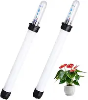 2Pcs Water Level Indicator, Clear Plastic Water Level Gauge, Practical Soil Moisture Sensor for Indoor Plants, Garden, Flower Pots, and Moisture Monitoring, Indicator