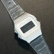 Casio LCD Inversion Alba G-Shock Men's Watch Color White Digital From Japan