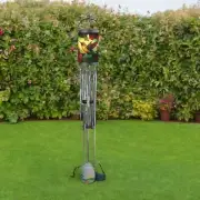 31"Long Hummingbird Solar Light Wind Chime Ornament Home Decor Unique Gift