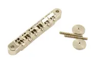 Kluson USA Made ABR-1 Tune-o-Matic Non-wired Nickel Brass Saddles KLP-1272N