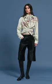 [Christopher Esber] Noctelle Lace Cotton Shirt