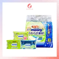 在飛比找蝦皮購物優惠-Moony Wet Paper 日本國內商品 76 件裝 -