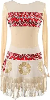 [Zagitova] Ice Figure Skating Dress for Girls Patchwork Elegant Women Competition Dance Outfits with Rhinestone Tassel