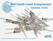 MicroTemp Thermal Fuse High Temperature Circuit Cutoff SF60°~SF300°C 250V 10A