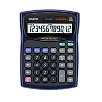 在飛比找PChome24h購物優惠-Casio 12位數防水防塵計算機WD-220MS-BU