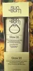 SUN BUM GLOW 30 MOISTURIZING SUNSCREEN FACE LOTION- 2 floz- EXP 05/24 FREE