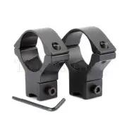 2PCS X 30mm Ring 11mm Rail Dovetail Scope Mount Optical Military Sight Mounts