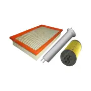 Sakura Oil Air Fuel Filter Service Kit for BMW 735i 745i 745Li E65 E66 3.6L 4.4L