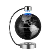 Magnetic Levitating Globe, Large 8inch Floating Globe With LED Lights, Magnet...