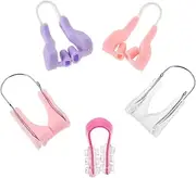 OATIPHO 5 Pcs Nose Shaper Lifter: Soft Silicone Nose Corrector Clip Device For Wide Slimmer Lifting Up Tool Enhancer
