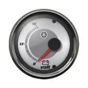 Yamaha CS Analog Voltage Meter Silver Face W/ Chrome Bezel N80-83503-50-00
