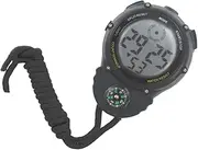 GANAZONO Portable Electronic Stopwatch with Backlight Dual Channel Timer for Match Timekeeping Durable Material Easy to Use Game Timer for Sports and Competitions