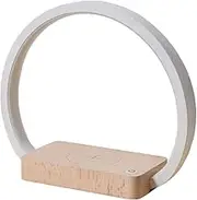 Songyu Bedside Lamp Wireless Charger LED Desk Lamp with Touch Control Table Lamp Eye-Caring Reading Light for Kids, Adults, Home, Dorm and Office