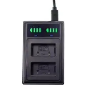Slim NB-2LH Battery charger for Canon EOS 350D 400D S30 S40 G7 MV900 HV40 HF R10