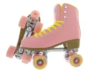 Impala Skates Rollerskate Womens Shoes Size 6, Color: Pink/Yellow