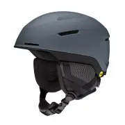 Smith Altus Mips Snow Helmet, Matte Charcoal/Black, Small