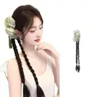 Ponytail Braid Clip Wig hair clips Double Braid Natural Twist Q2L7