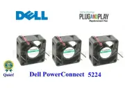 Quiet! Dell PowerConnect 5224 Fan Kit (3N359). 3x Sunon Fans 12~18dBA Noise Each