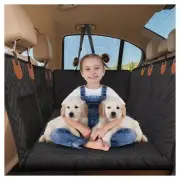 Back Seat Extender for Dogs, Dog Car Seat Cover with Hard Bottom,Dog Hammock ...