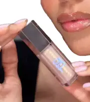 Fenty Beauty Rihanna Gloss Bomb Lip Oil Luminizing $uperfine $uga White Gold New