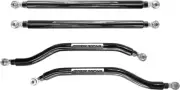 Moose Complete Radius Rod Set Black #242103 Polaris RZR XP 1000 2014-2016