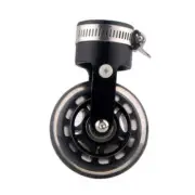 Cleverly Designed Auxiliary Wheels Perfectly Fit Various Folding Bicycle Models