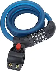 Mountain Bike Disc Brake Lock Electric Scooter Motorcycle Coded Lock Accessory (Blue)